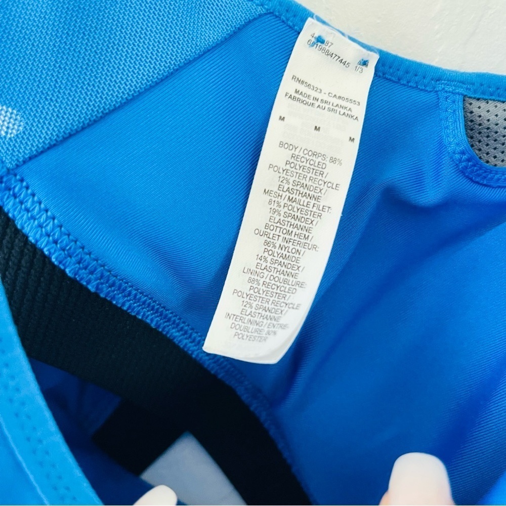 Nike Women's Vibrant Blue Sports Bra - Picture 4 of 8